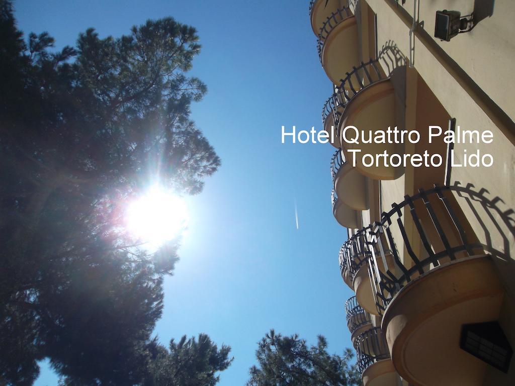 Hotel Quattropalme Tortoreto ภายนอก รูปภาพ