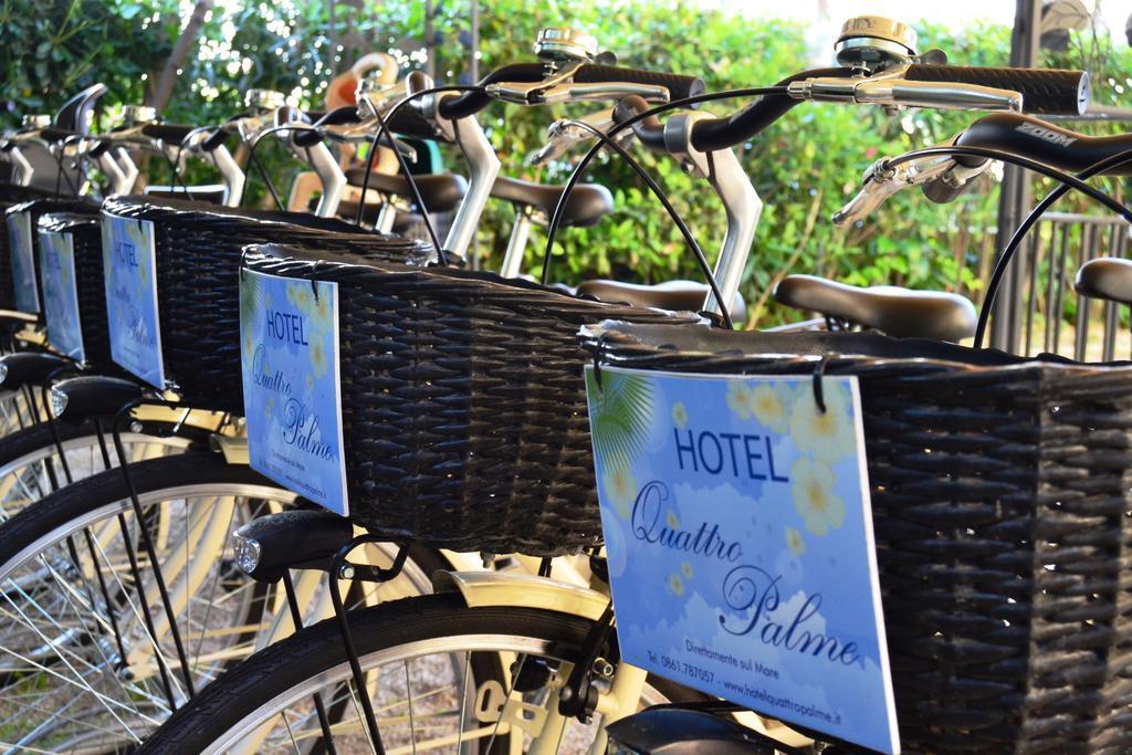 Hotel Quattropalme Tortoreto ภายนอก รูปภาพ