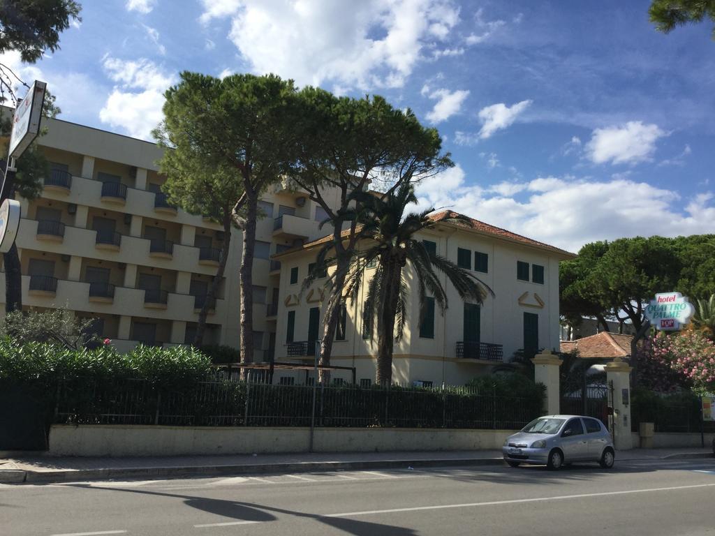 Hotel Quattropalme Tortoreto ภายนอก รูปภาพ